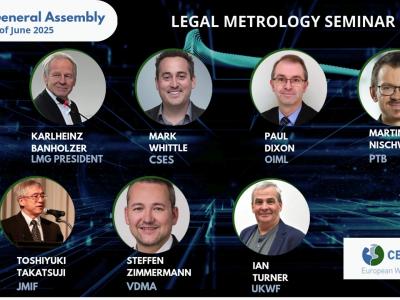 Speakers of the Legal Metrology Seminar at CECIPs 75th General Assembly